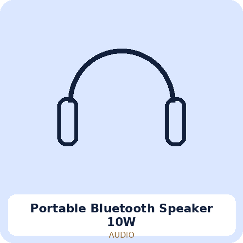 Portable Bluetooth Speaker 10W