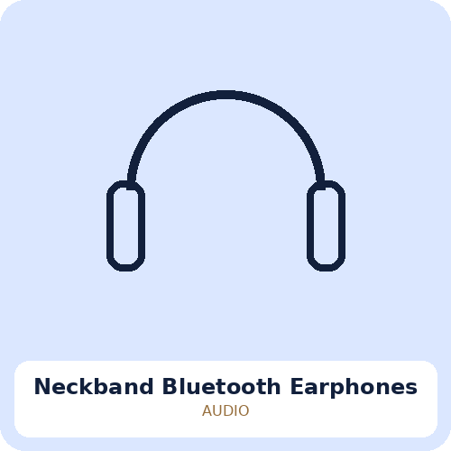 Neckband Bluetooth Earphones