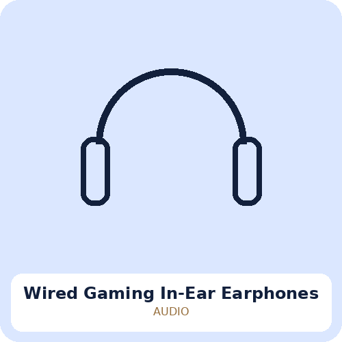 Wired Gaming In-Ear Earphones