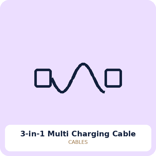 3-in-1 Multi Charging Cable