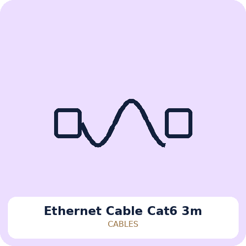 Ethernet Cable Cat6 3m