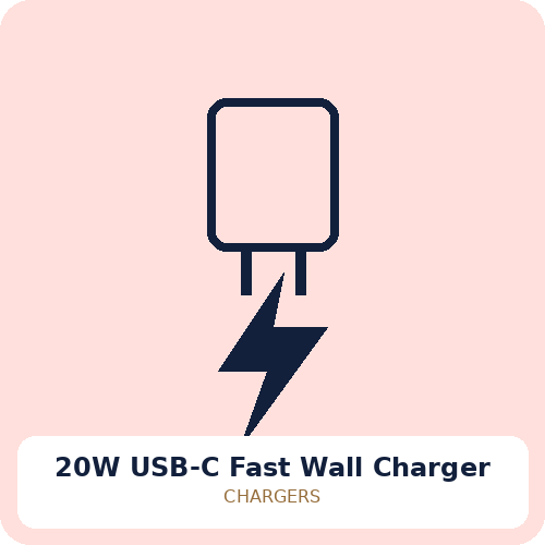 20W USB-C Fast Wall Charger