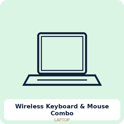 Wireless Keyboard & Mouse Combo