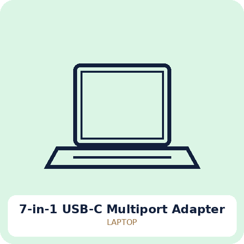 7-in-1 USB-C Multiport Adapter
