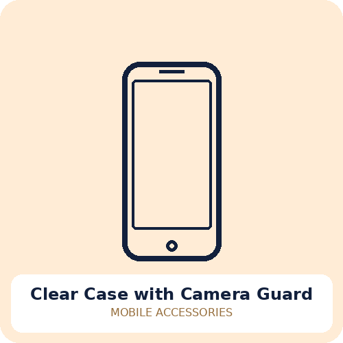 Clear Case with Camera Guard
